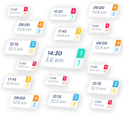 Timeslots background